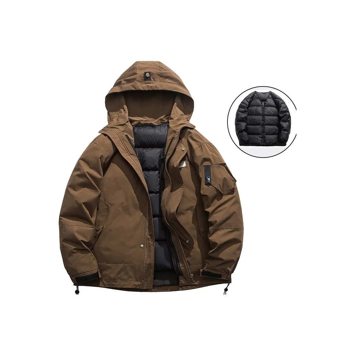 WANCHAO CP Осенний Зимний Пуховик Унисекс