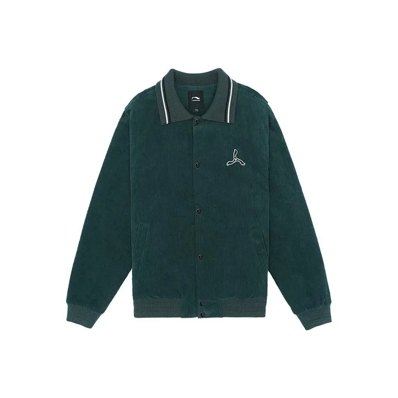 LI NING 1990 Classic Collection Puffer Jackets Men's Nouveau Green Fat