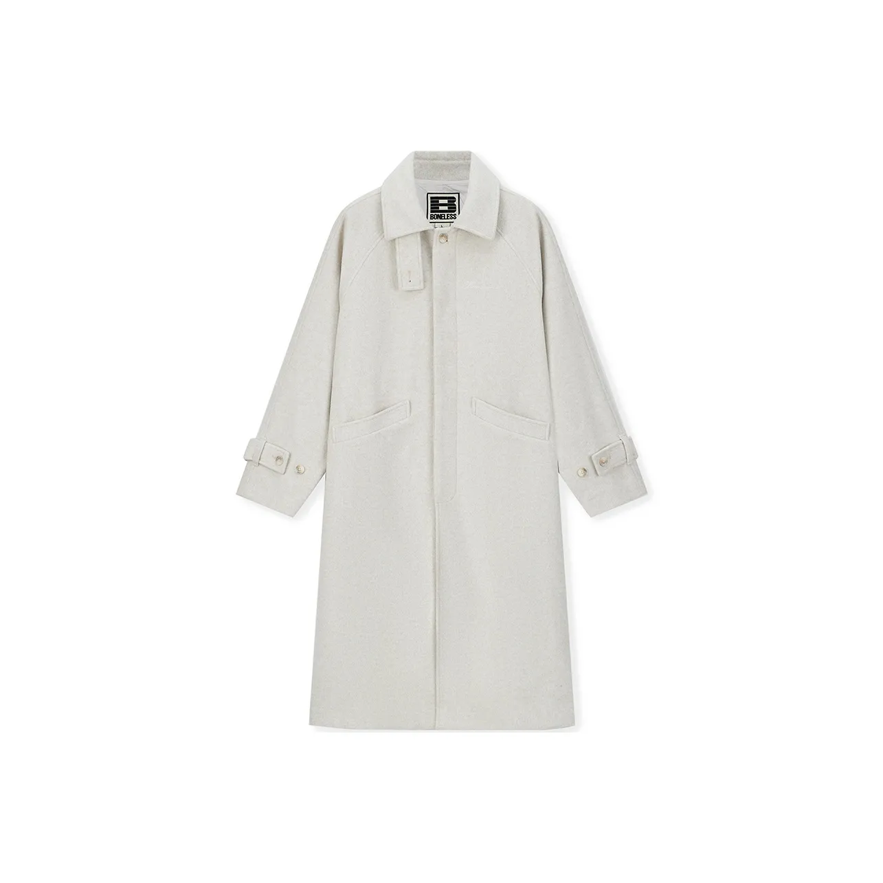 Безшовный крой Унисекс Пальто