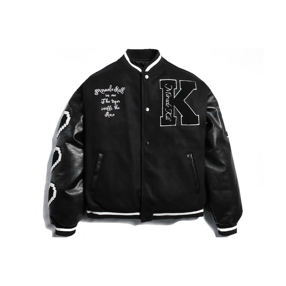 MIRACLE KILL Baseball Jacket Fall And Winter Unisex