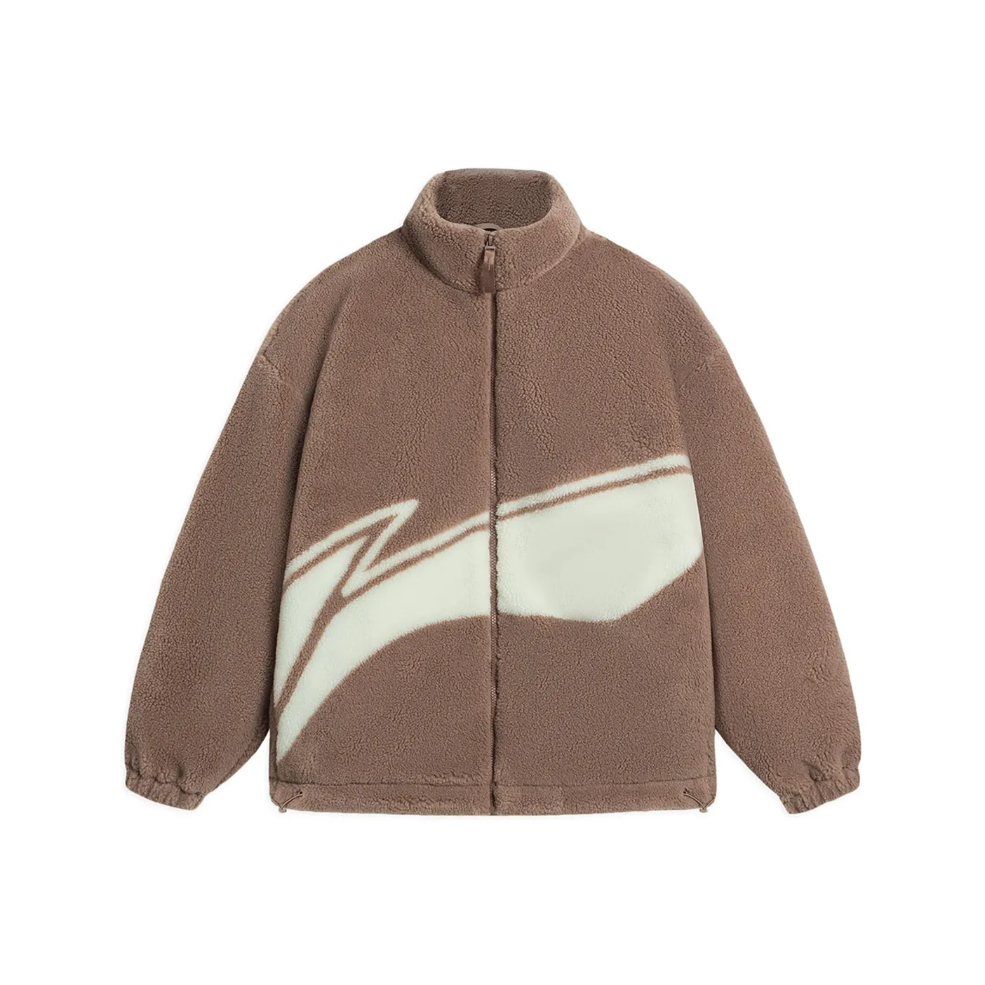 LINING Хлопковый пуховик унисекс цвет имбирный печенье коричневый