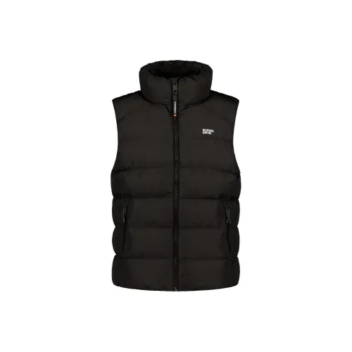 SUPERDRY Черные Мужские Жилеты
