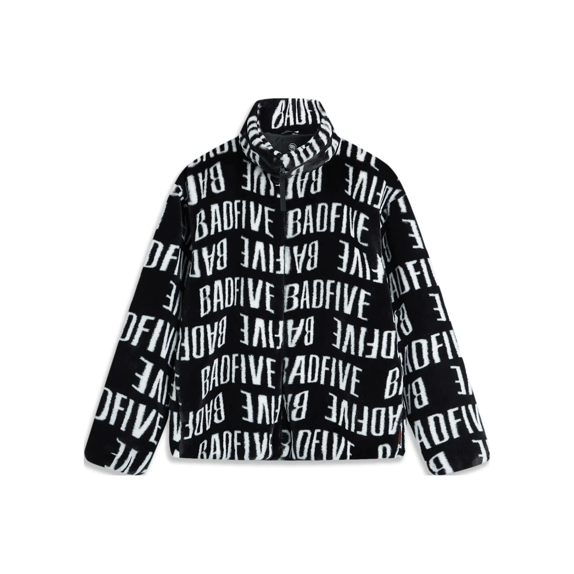 LINING Badfive Velvet Feel Куртка Мужская с принтом "Черный повсюду"