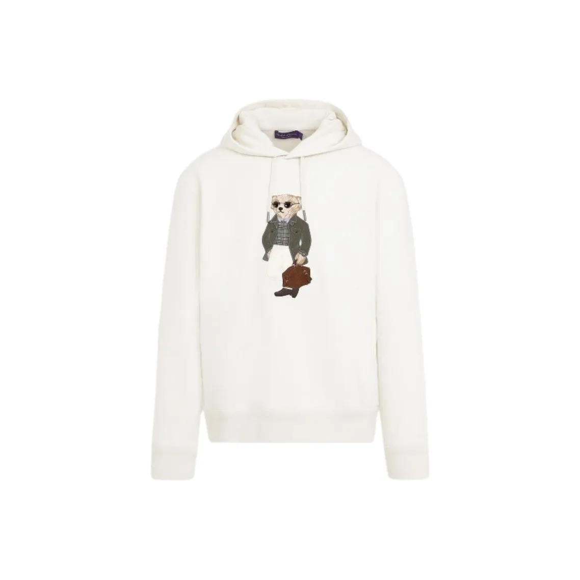 Ralph Lauren Purple Label Teddy Bear print Hoodie