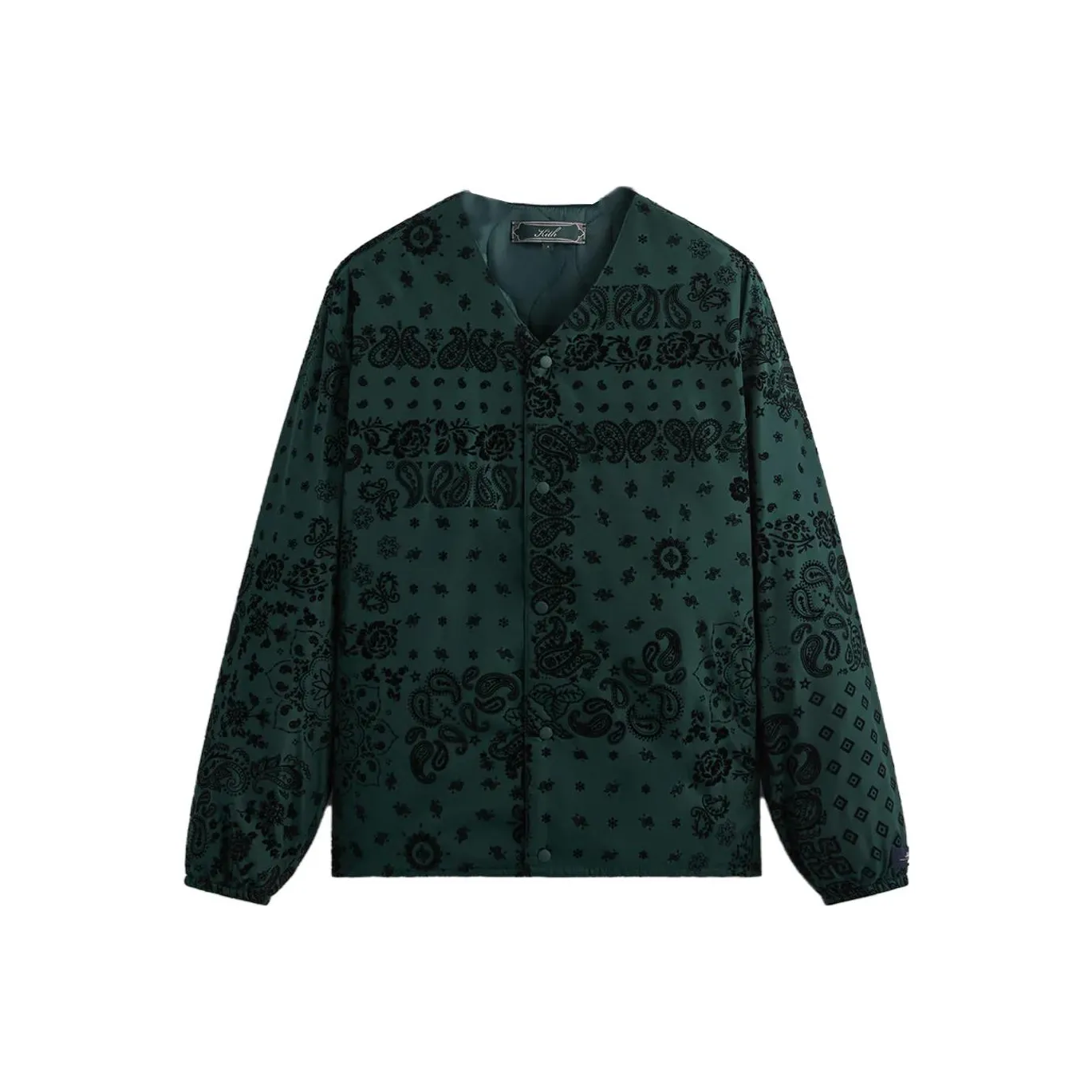 KITH FW23 Зеленая унисекс куртка