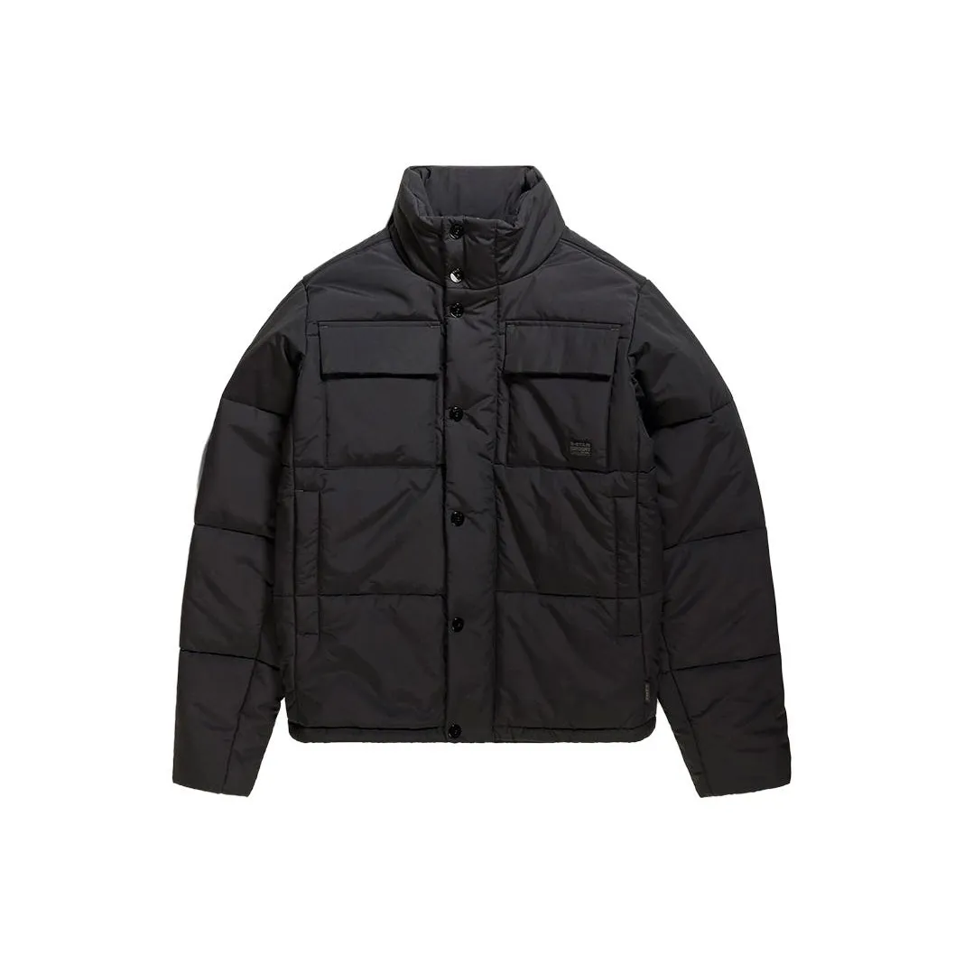 G STAR RAW Puffer Jackets Men's Pitch Black