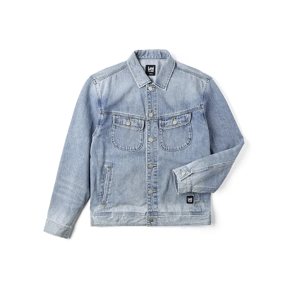 Мужская куртка из денима Lee Co-branded светло-синяя