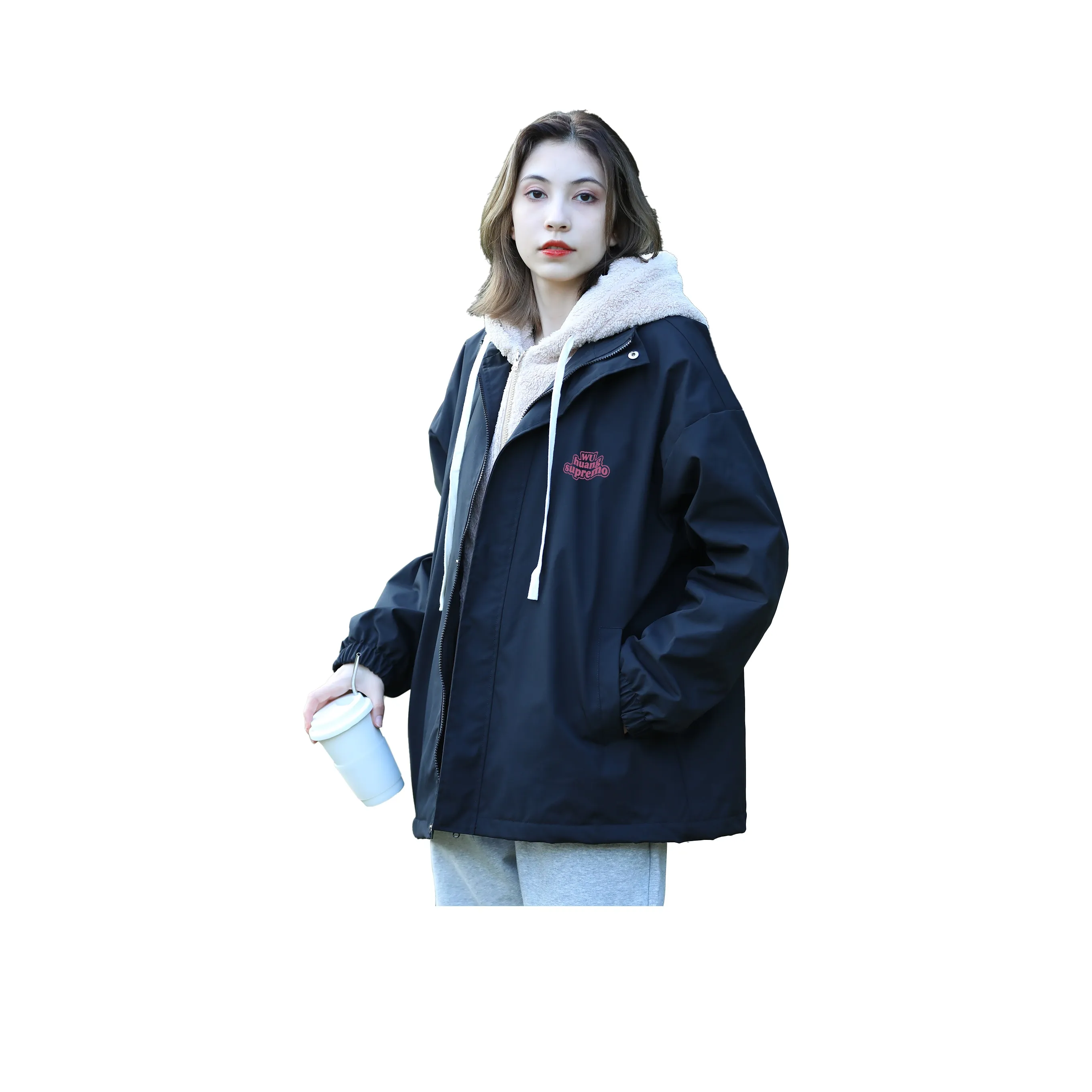 Supremo Cat Куртки и Пальто Унисекс