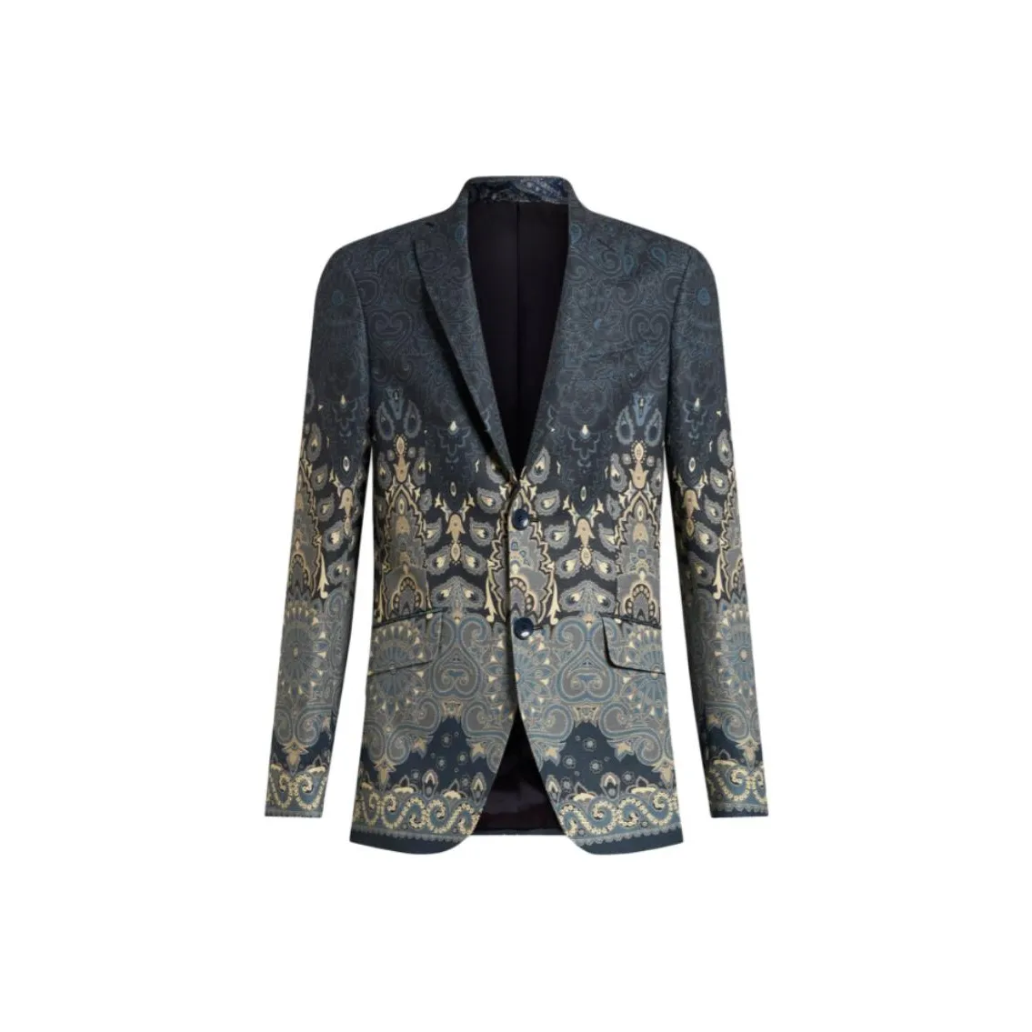 ETRO Paisley Printed Single Breasted Blazer