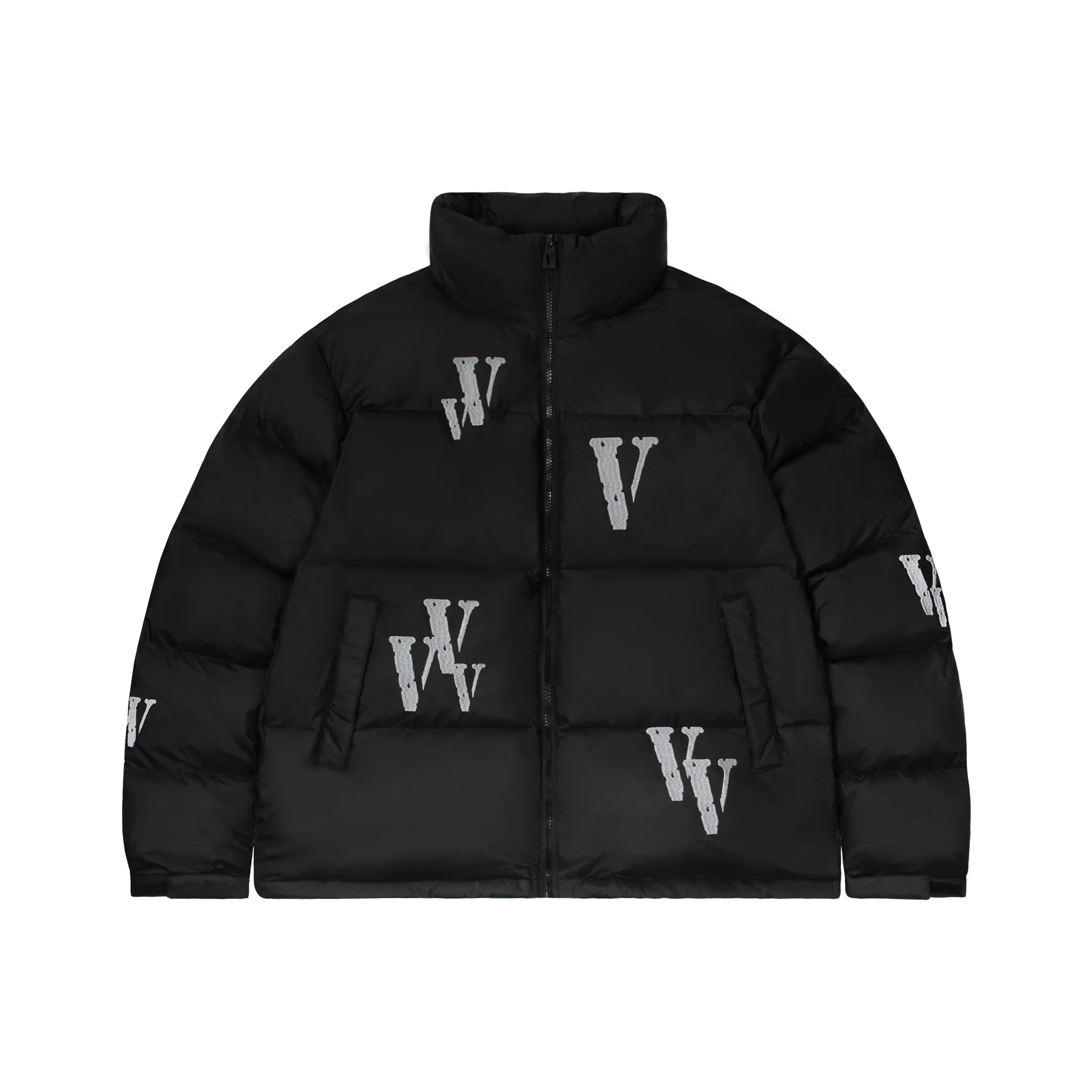 VLONE 3M Reflective Series Черный Серебряный Унисекс Пуховики