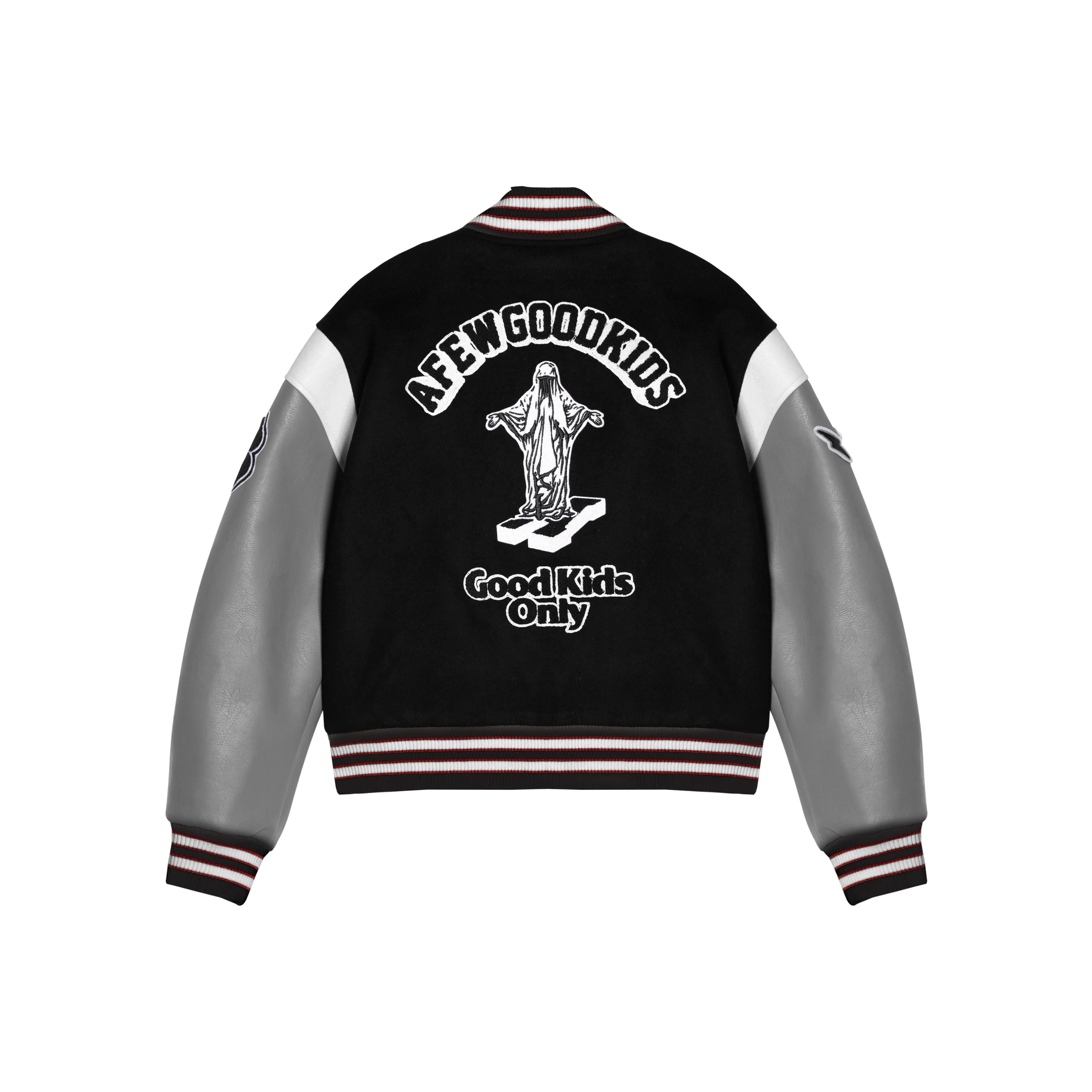 AFGK совместный бренд FW22 Бейсбольная куртка Унисекс