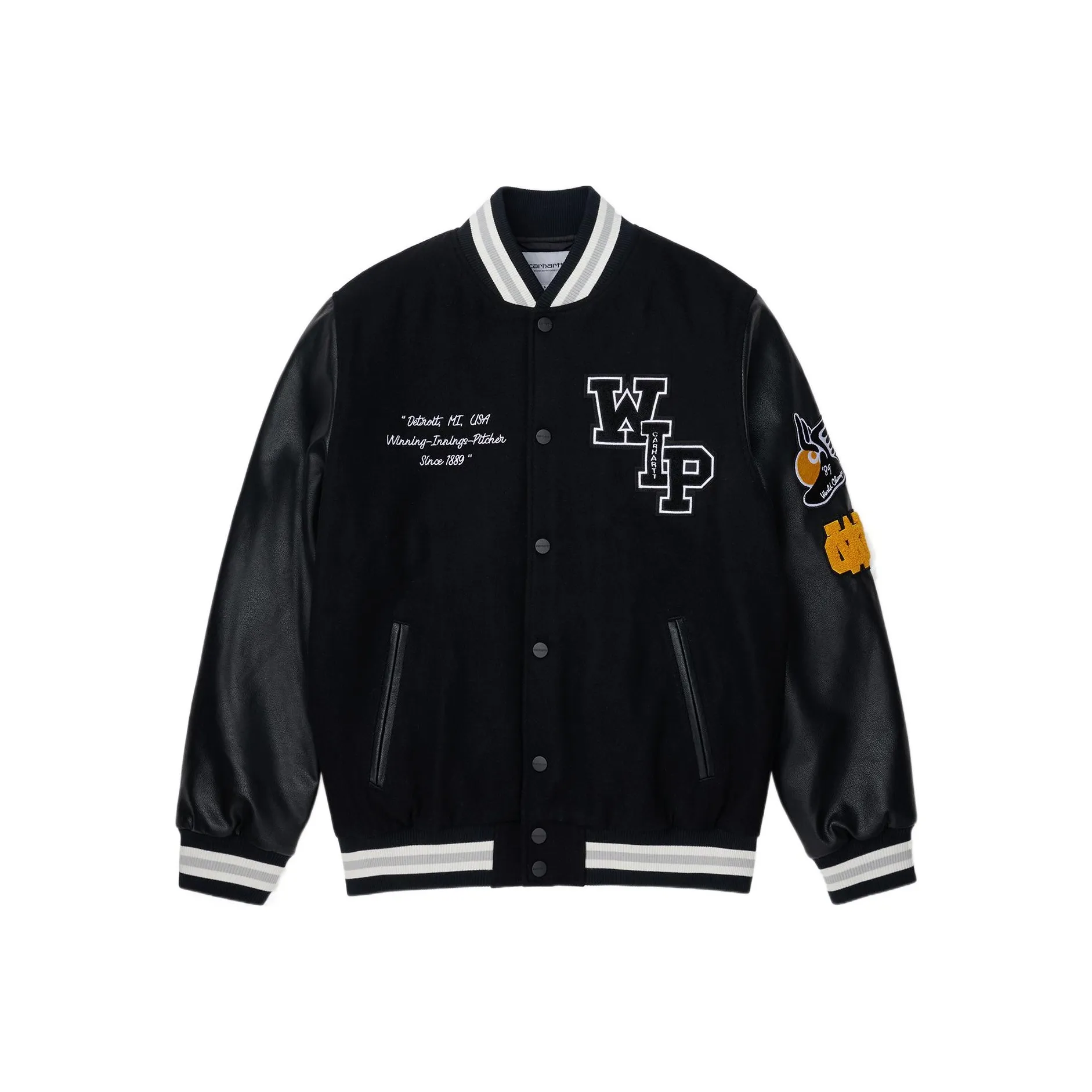 Carhartt WIP Baseball Jerseys Unisex Black