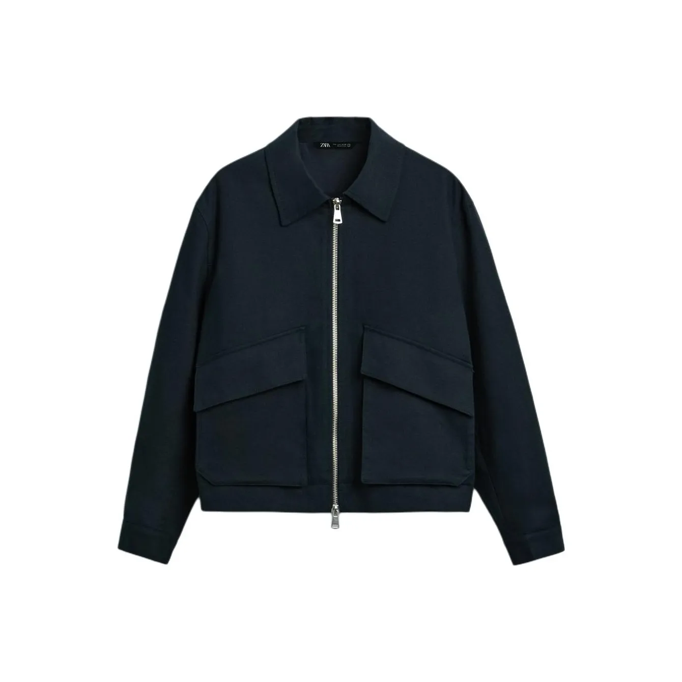 ZARA Jackets Coats Men's Sea Blue