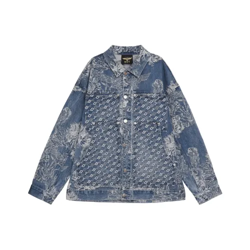 BOY LONDON Синие Унисекс Джинсовые куртки