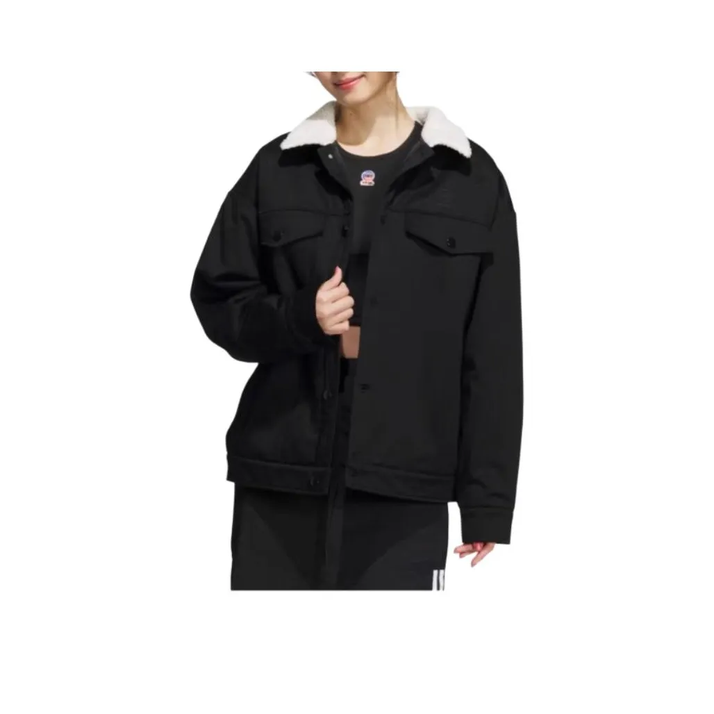 Adidas Черный Унисекс Объемные куртки (пуфы)