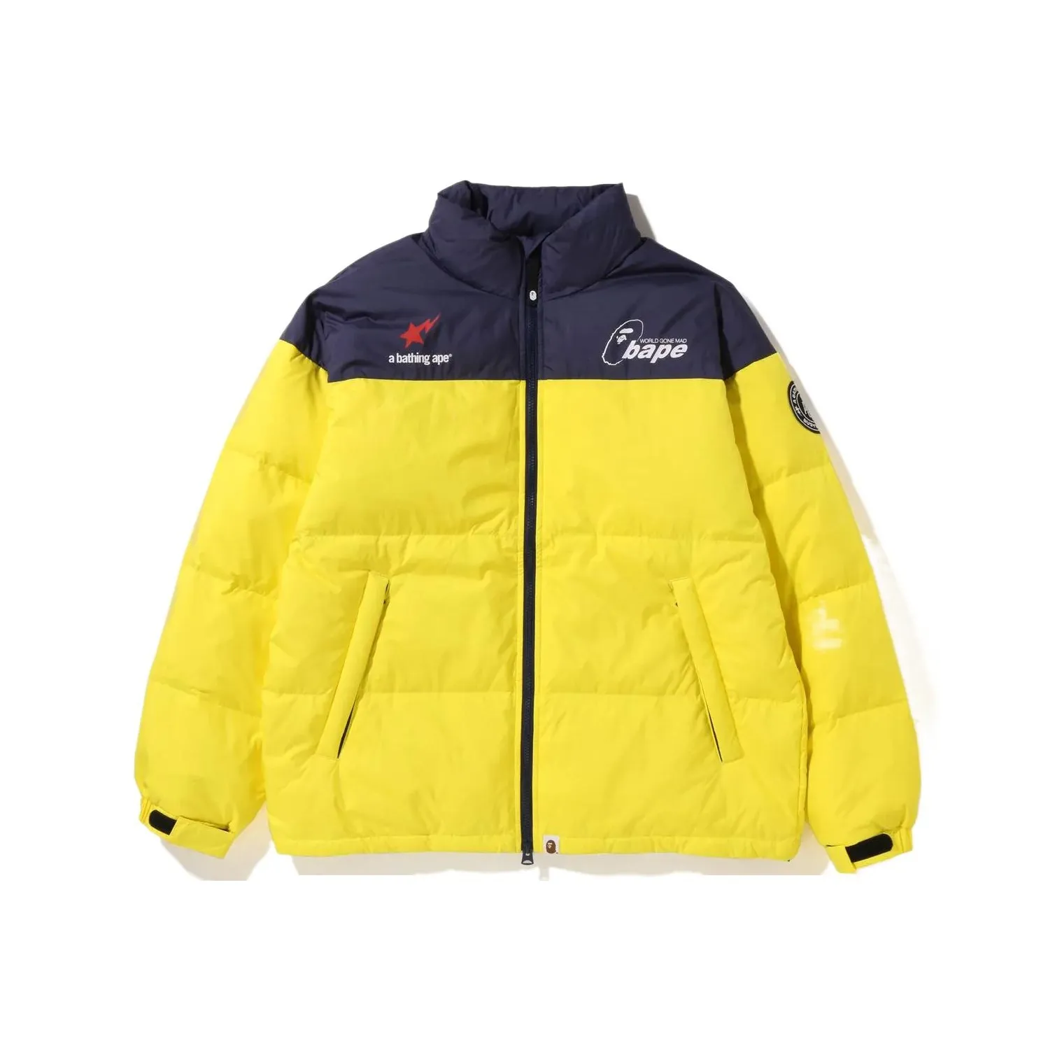 Bape Soccer Game Relaxed Fit Down Jacket