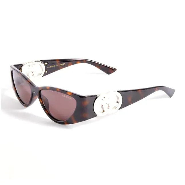 GUCCI Ацетат Кошачий глаз Солнцезащитные очки Унисекс Черепаховый