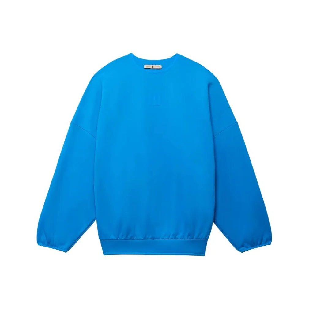 Fear Of God Athletics Adidas Co Branded Paragraph Свитшот Мужской Синий