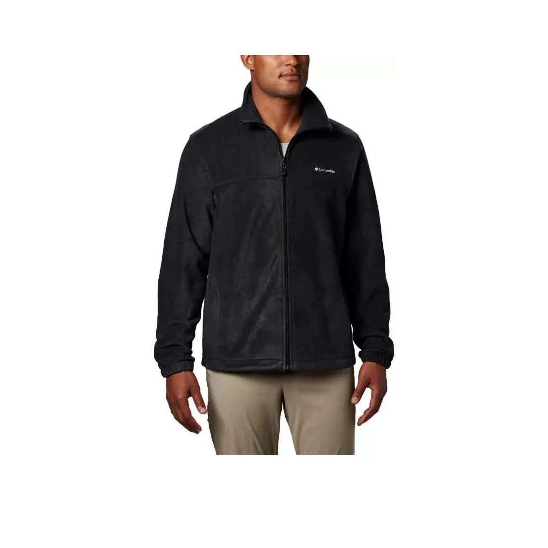Columbia Steens Men's Steens Mountain™ 2.0 Full Zip Fleece Jacket Tall Jackets & Coats Men's Black