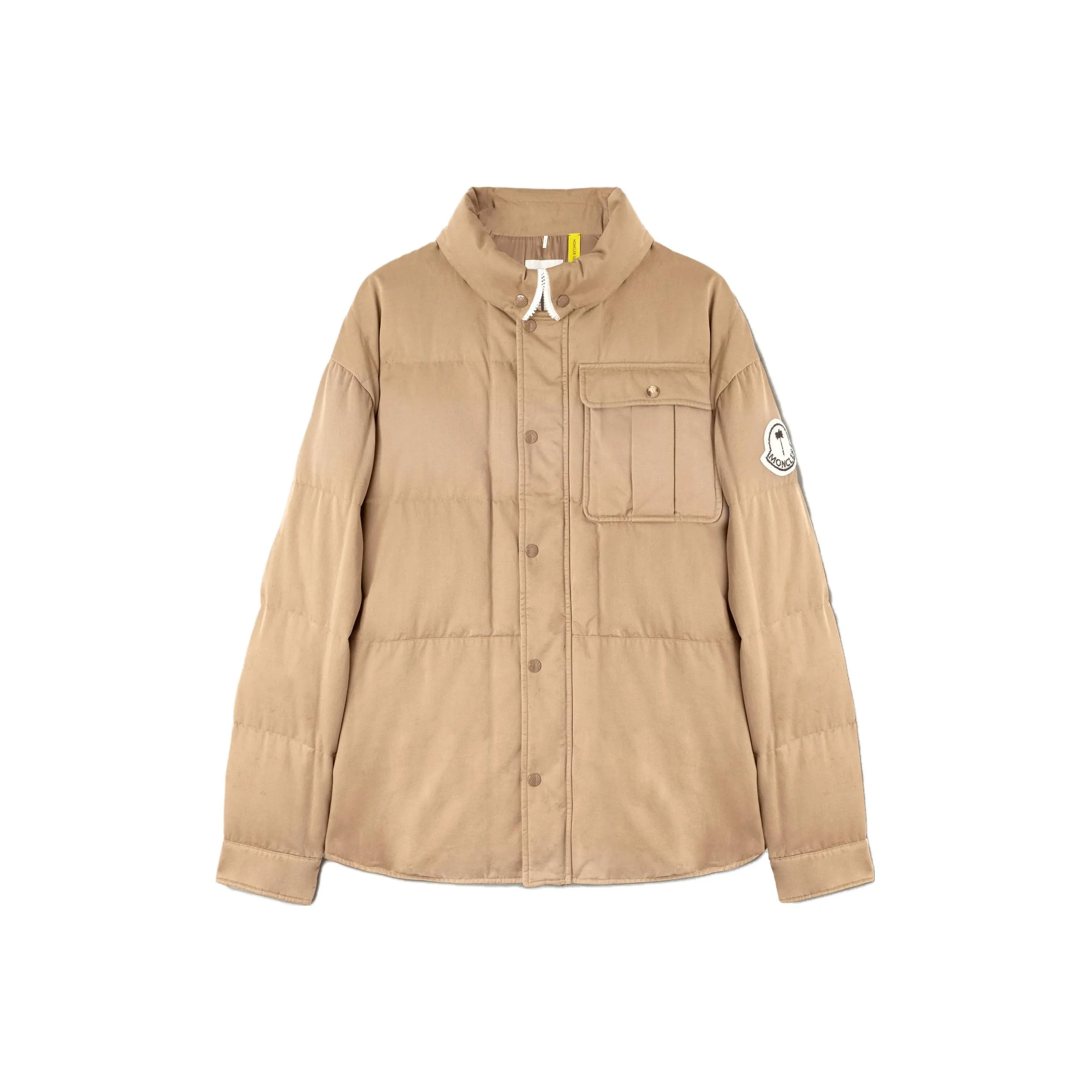 Palm Angels X MONCLER GENIUS MONCLER GENIUS X PALM ANGEL Down Jackets Unisex Camel