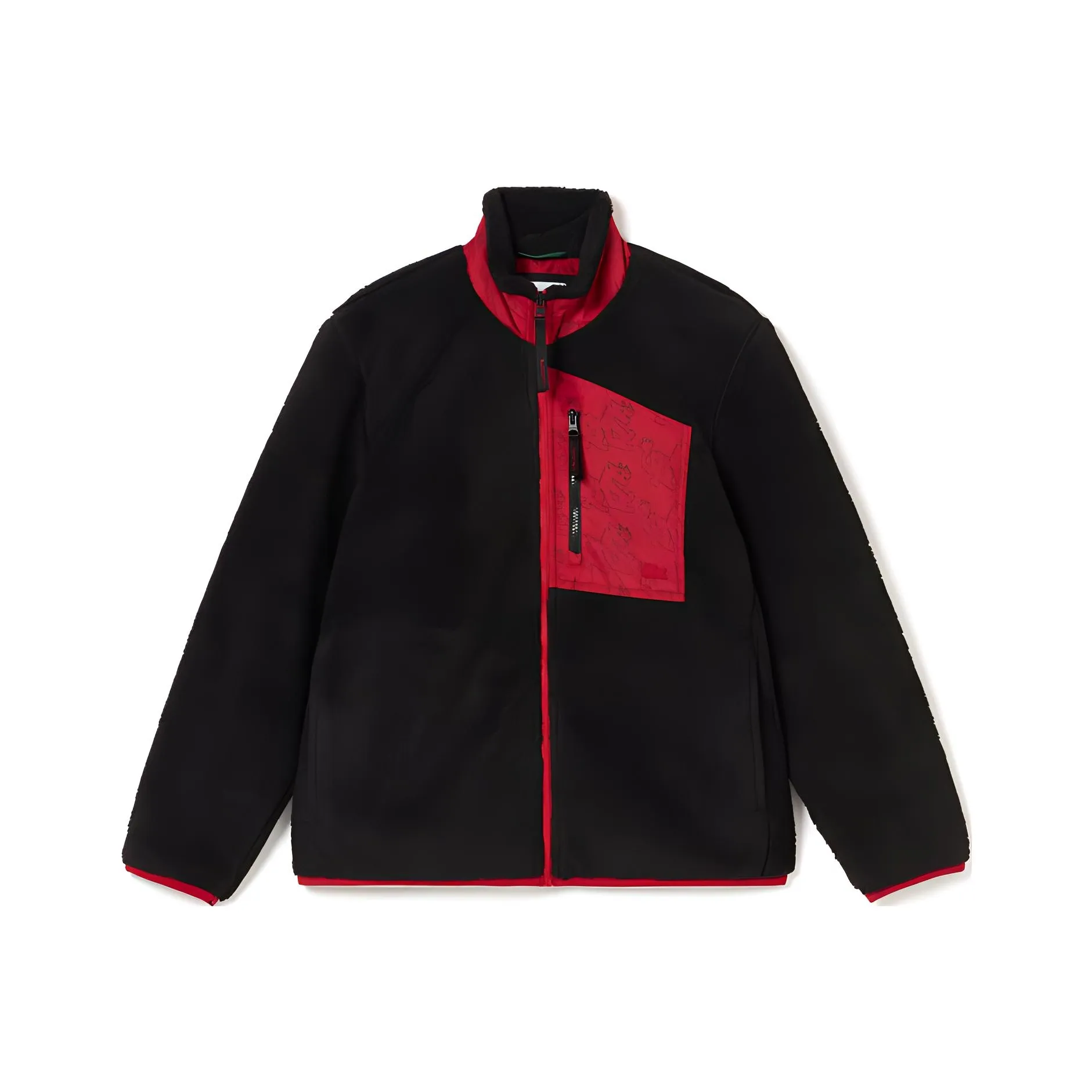 Куртка из бархата Feel LACOSTE Collaboration Мужская Черная