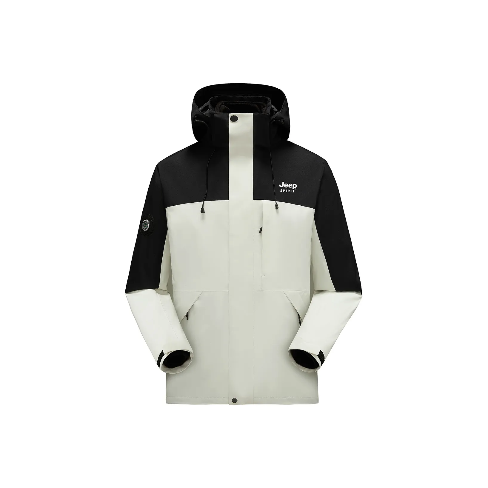 JEEP SPIRIT Outdoor Hiking Waterproof And Windproof Windbreaker Jacket Men's
