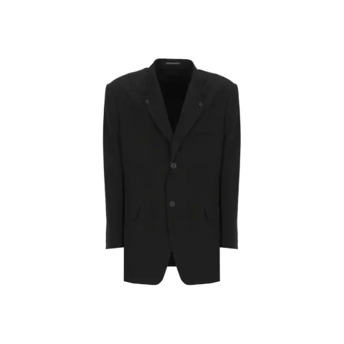 Yohji Yamamoto Pour Homme Черный Мужские офисные костюмы