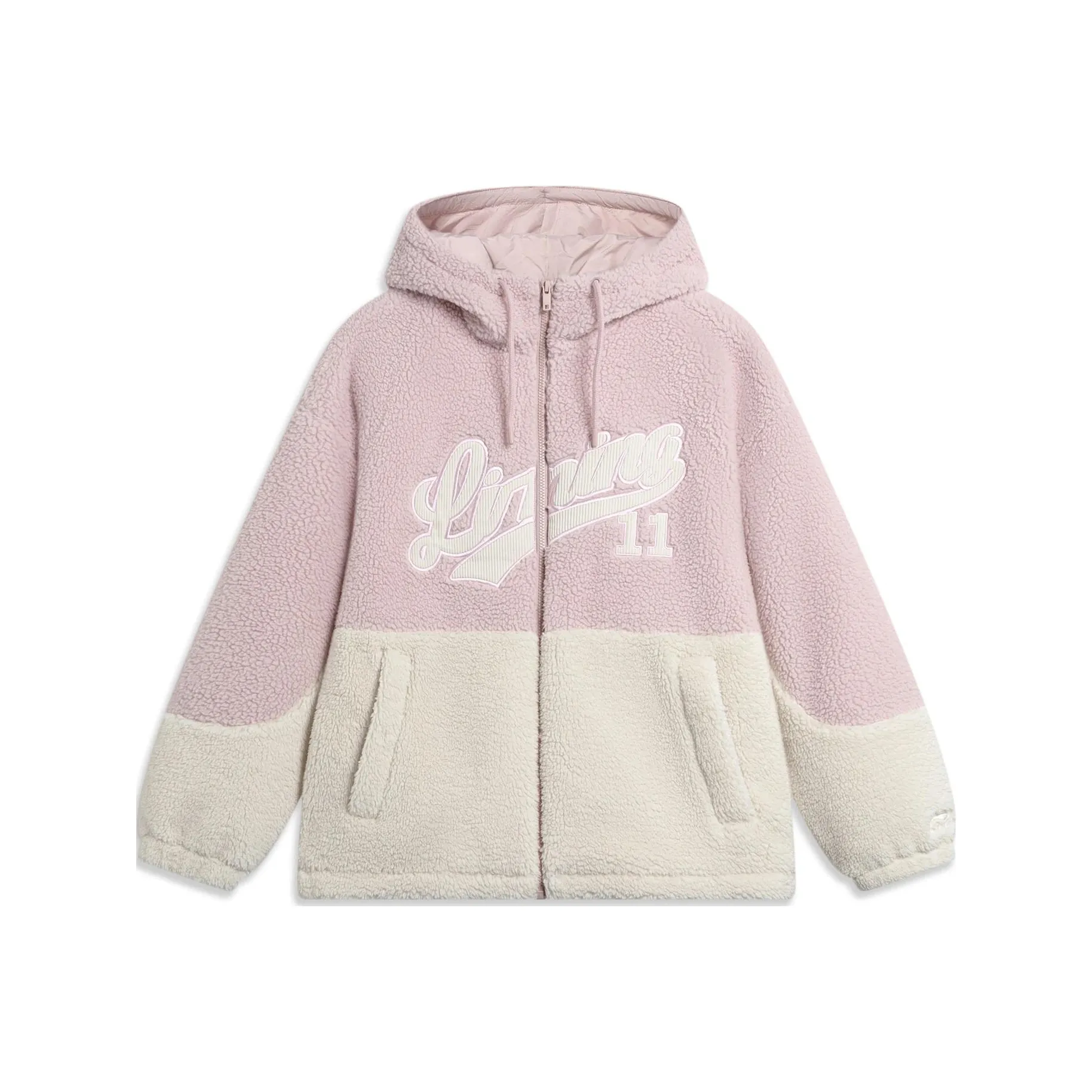 LiNing Sports Life Collection Puffer Jacket Unisex Light Crimson Pink