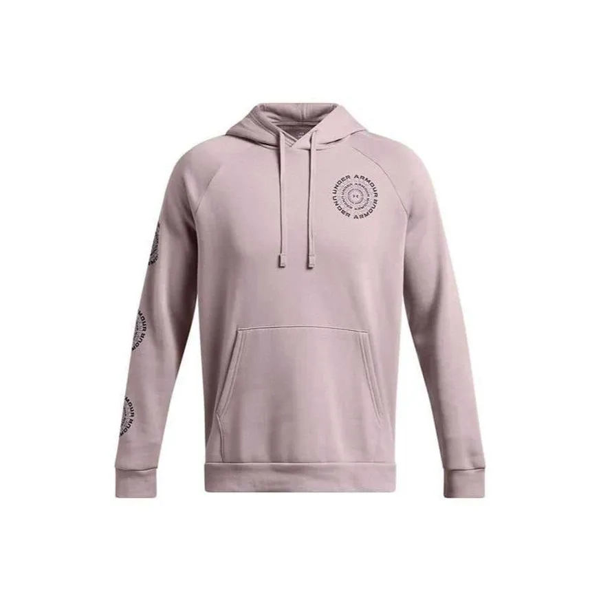 Under Armour Rival Fleece POLERON UNDER ARMOR RIVAL FLEECE Sweatshirt Men's Pink Gray