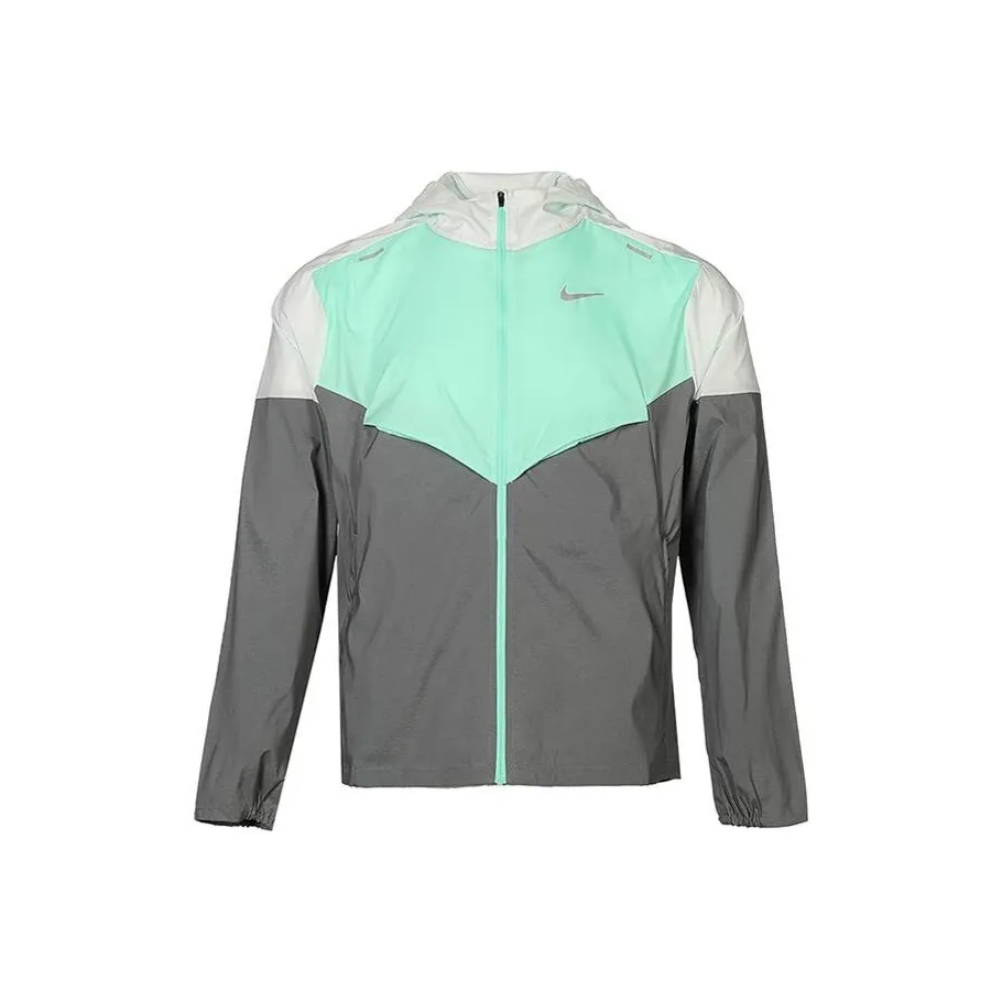Nike Jacket Spring Men's Gray Green