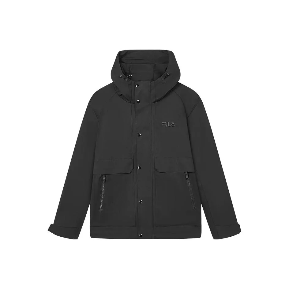 FILA X THE MET Co branded Series Jackets Men's Black