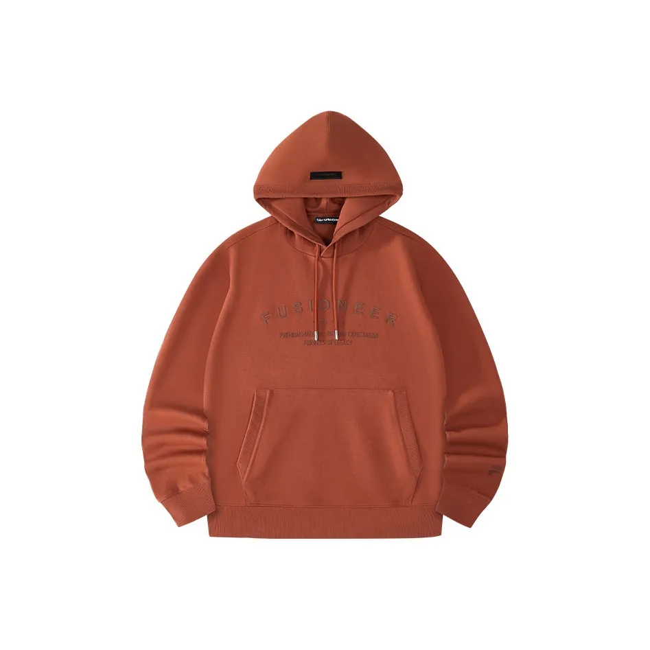 FILA FUSION FUSIONEER Sweatshirt Unisex Sauce Orange Brown