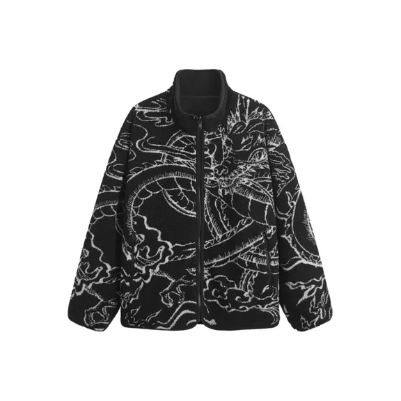 GXG Куртки Пальто Мужской Черный с Белым