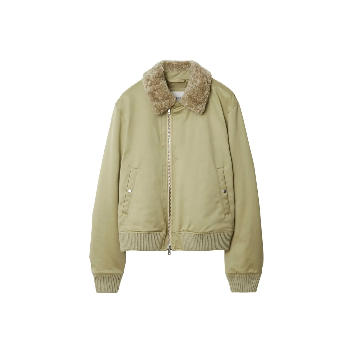 Burberry Shearling collar Bomber Jacket
