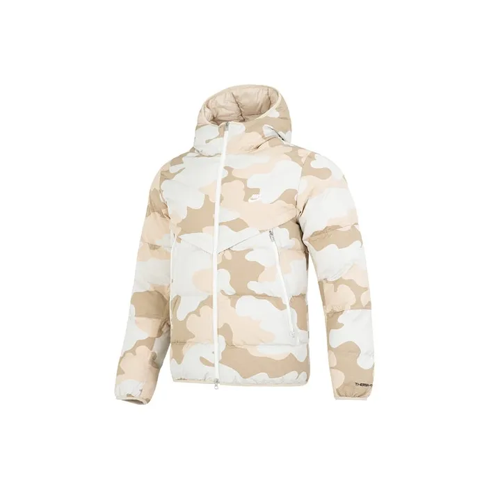 Nike Puffer Jackets Men's Light Bone