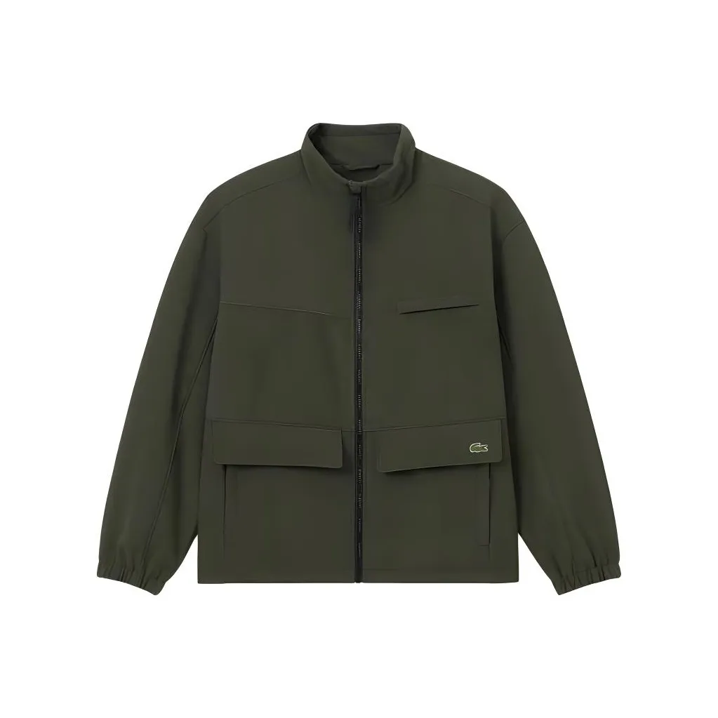 Lacoste Куртки и Пальто Мужские Коричневый Зеленый