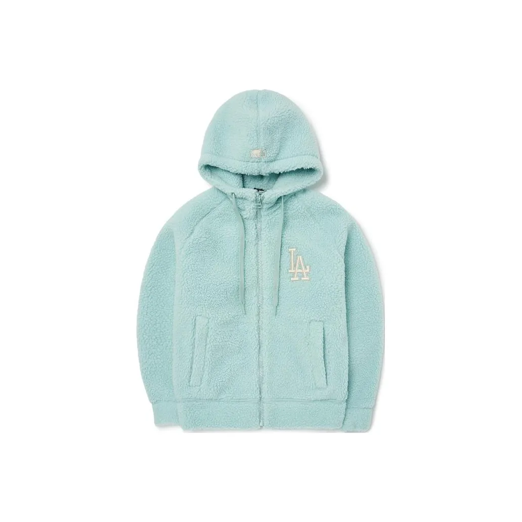 MLB Velvet feel Coat Unisex Light Blue
