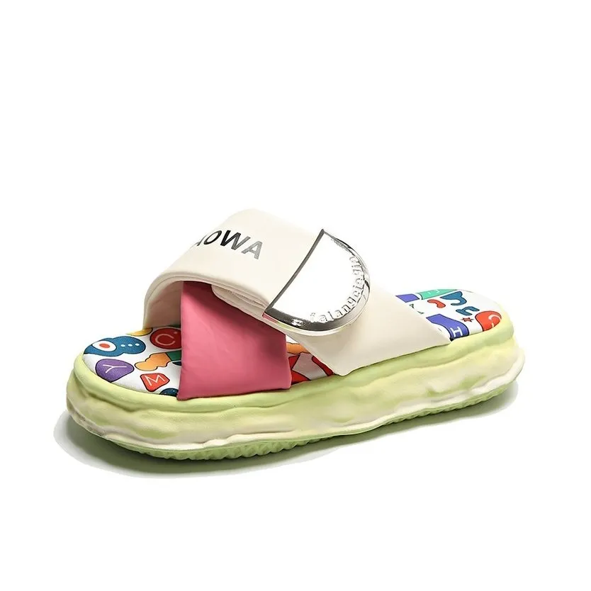 Feo Dvke Slip-resistant Quick-dry Slippers Women's Feo Dvke Противоскользящие Быстросохнущие Слипоны Женские