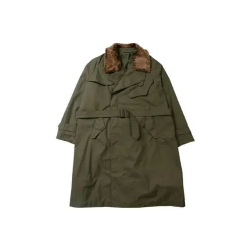 ENGINEERED GARMENTS Olive Мужское Пальто
