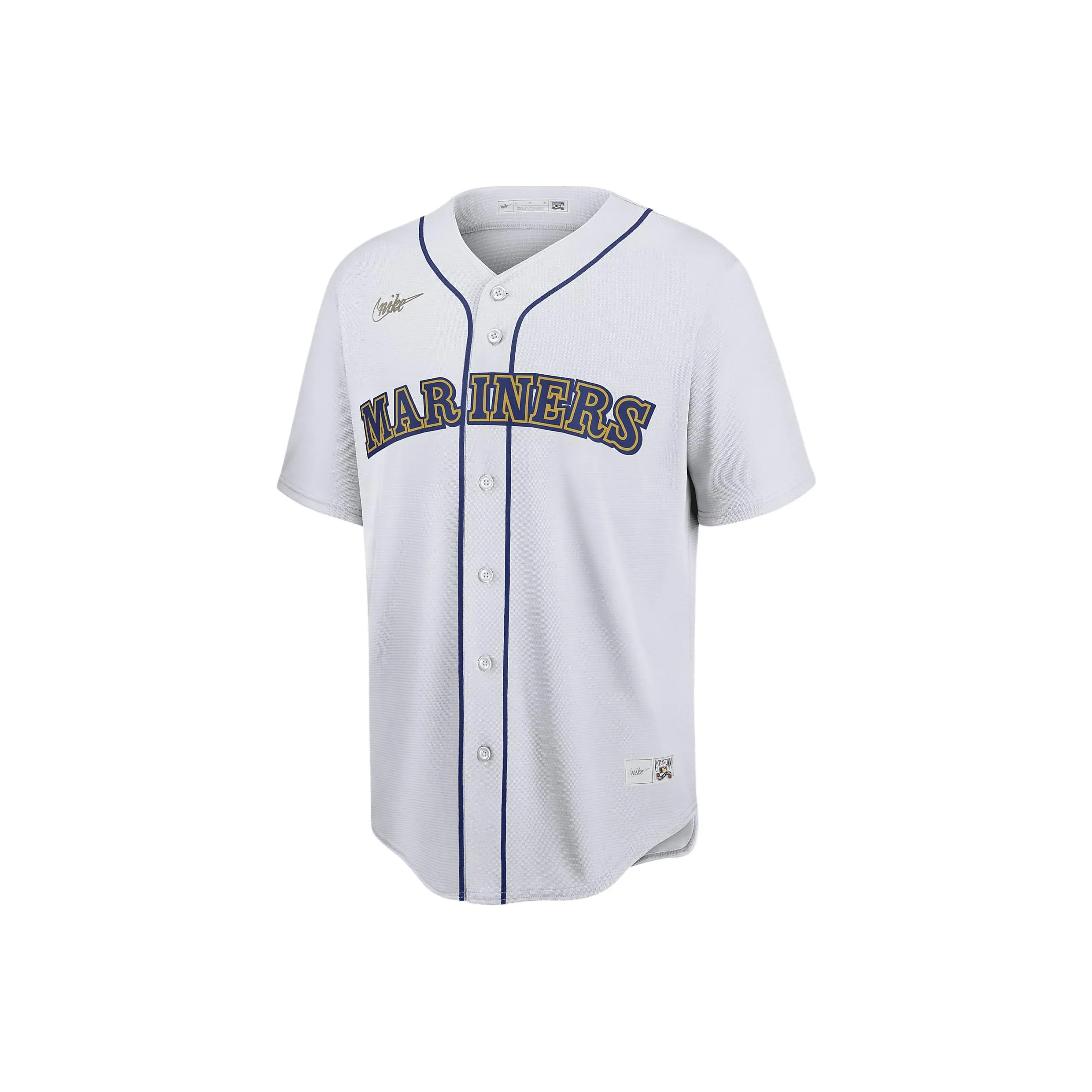 Nike MLB Collaboration Seattle Mariners Edgar Martinez Baseball Jacket Seattle Mariners Men's White