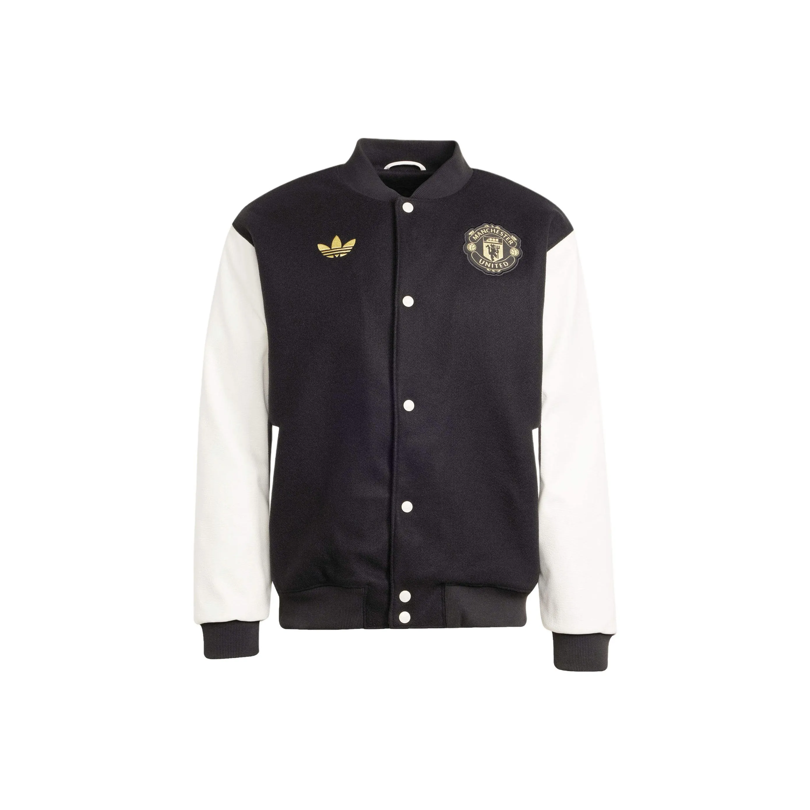 Adidas Originals Manchester United FW24 Куртка Мужская Черная