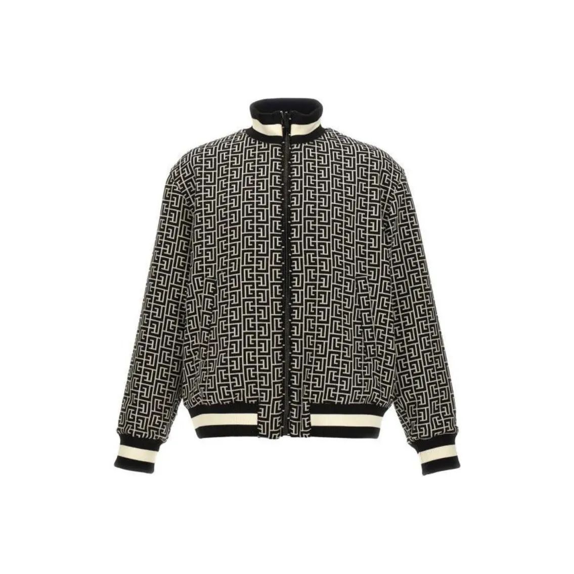 BALMAIN Monogram Reversible Bomber Jacket