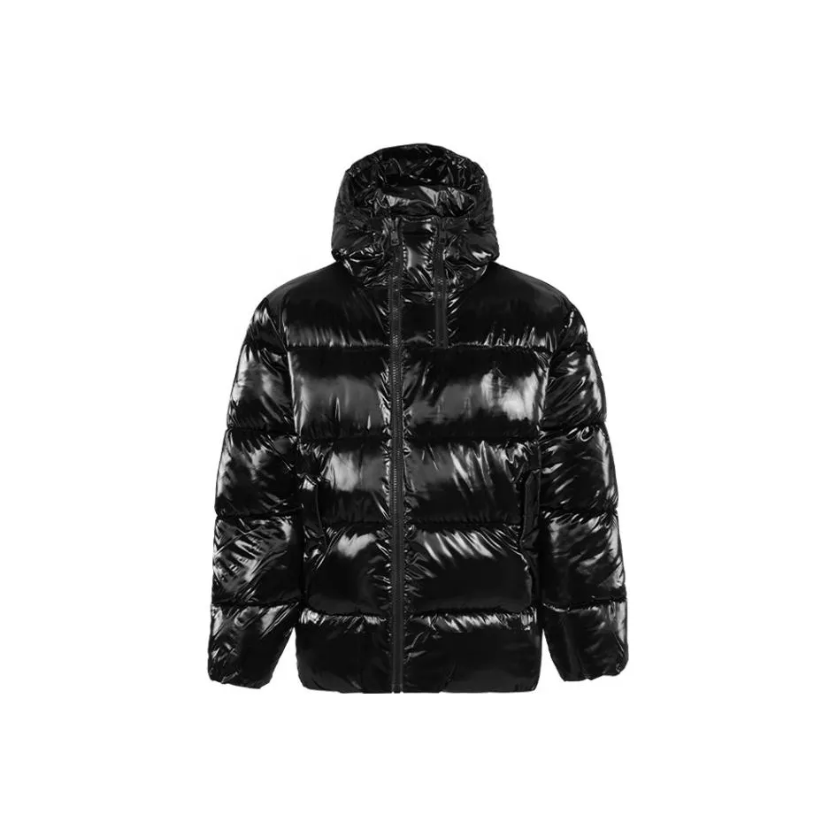 CALVIN KLEIN Хлопковый пуховик Мужской Черный