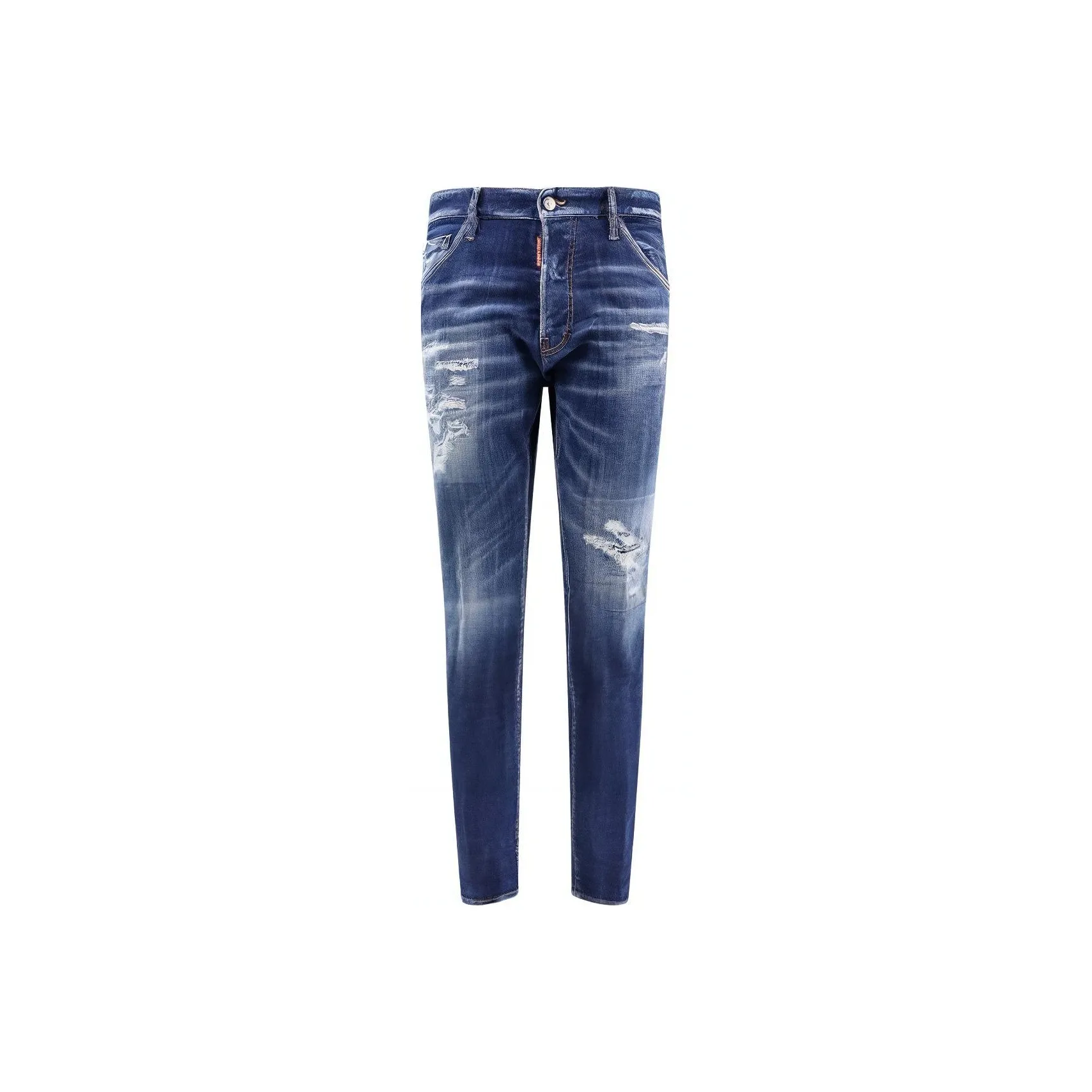 Dsquared2 Dark Ripped Cast Wash Cool Guy Jeans