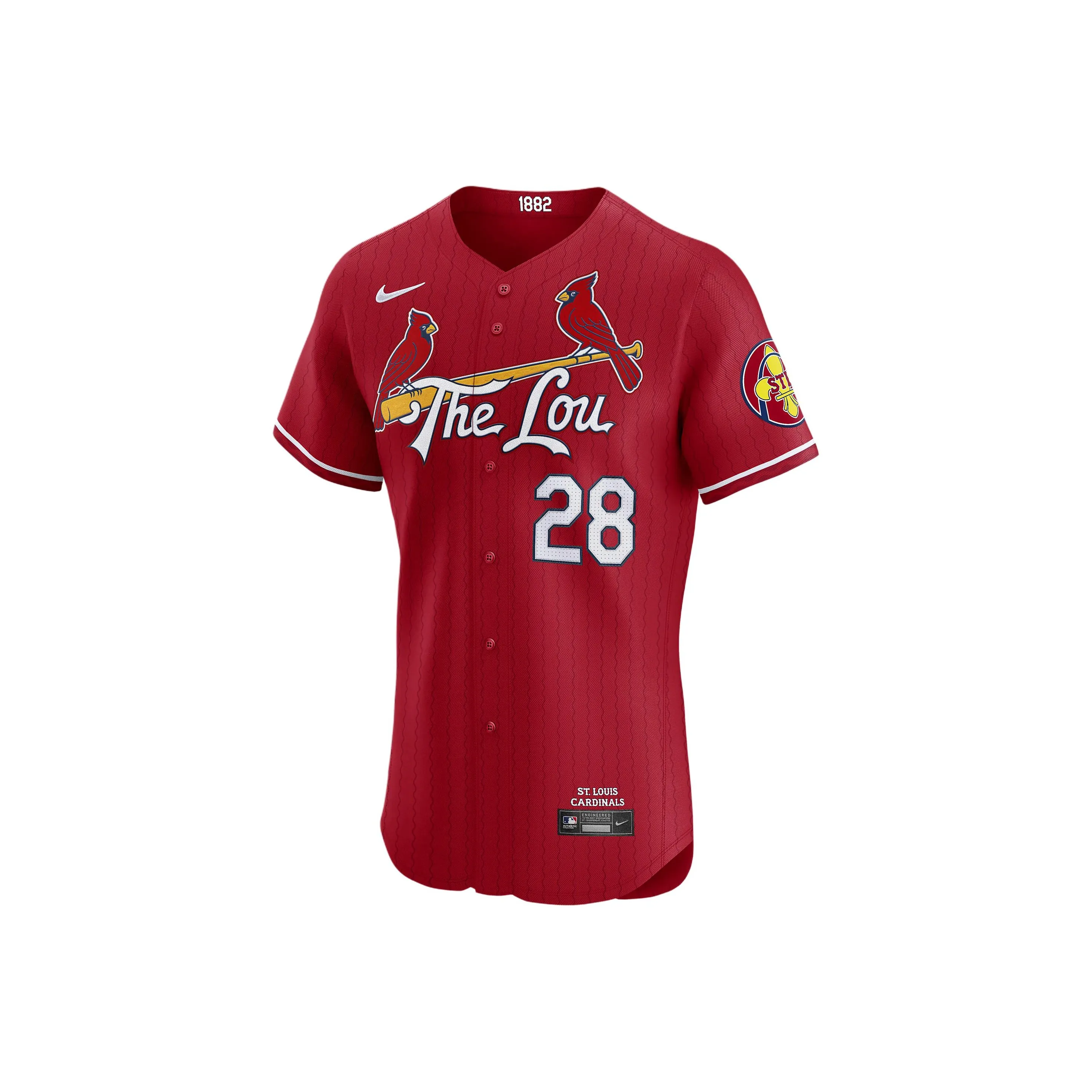 Nike Nolan Arenado St. Louis Cardinals City Connect Men's Nike Dri FIT Adv Mlb Elite Jersey