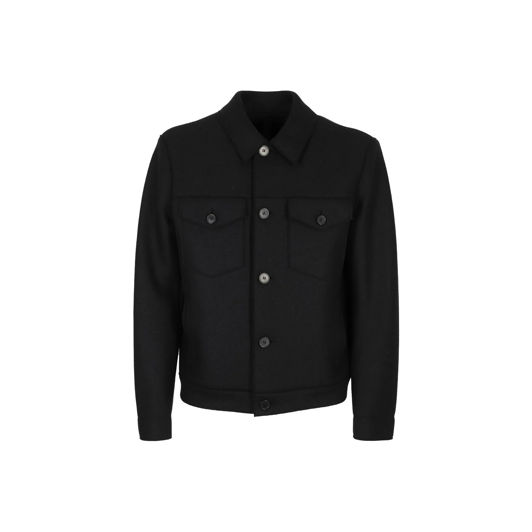 HARRIS WHARF LONDON Western Button up Shirt Jacket