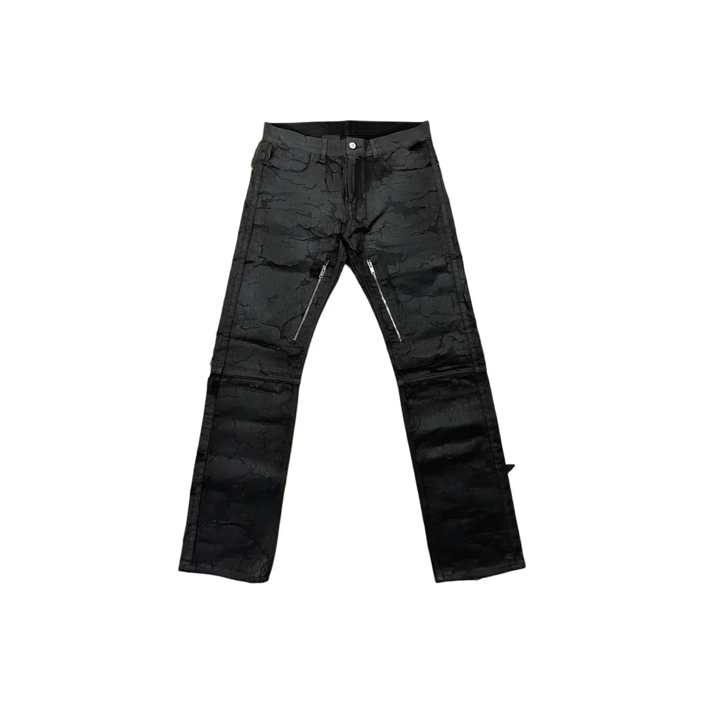 Givenchy Painted Crackled Jeans