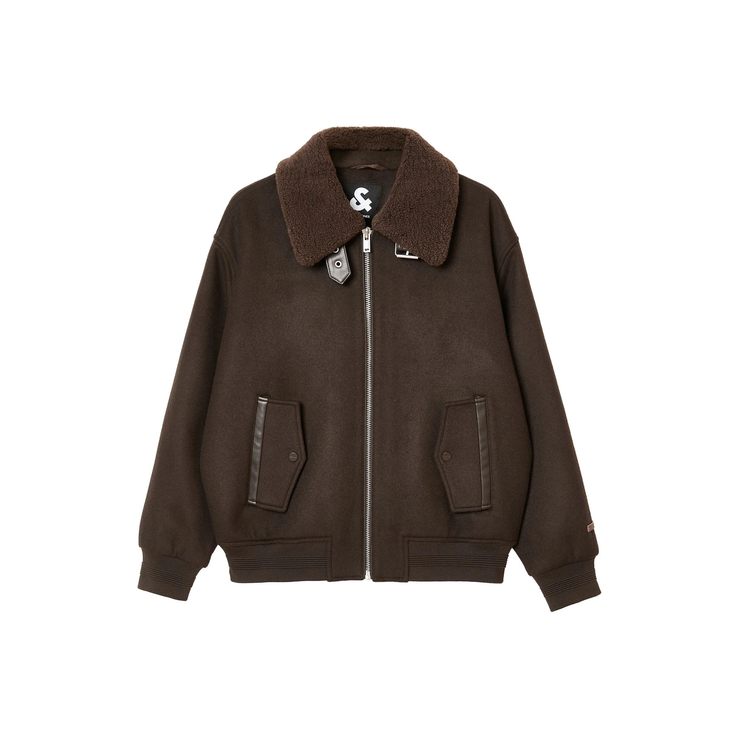 JACK JONES· Coat Men's Chocolates Brown