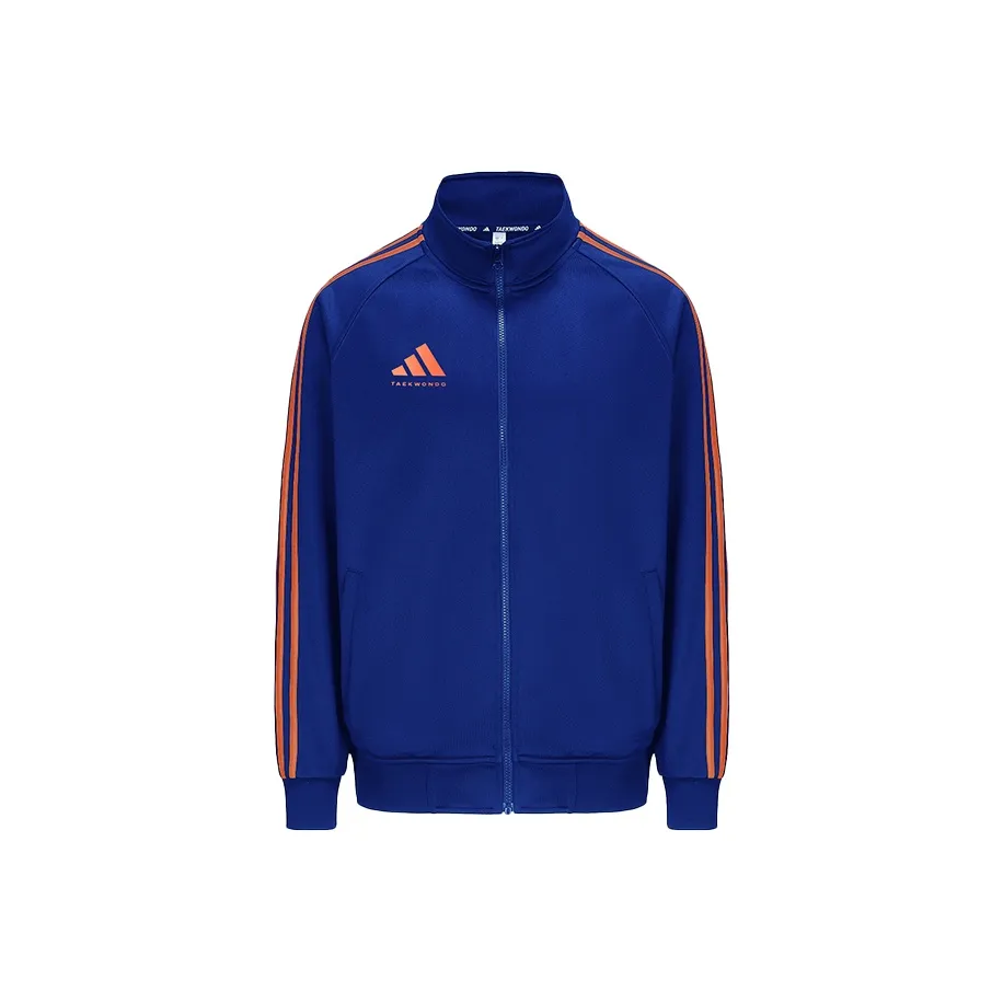 Adidas Jacket Unisex Blue Orange