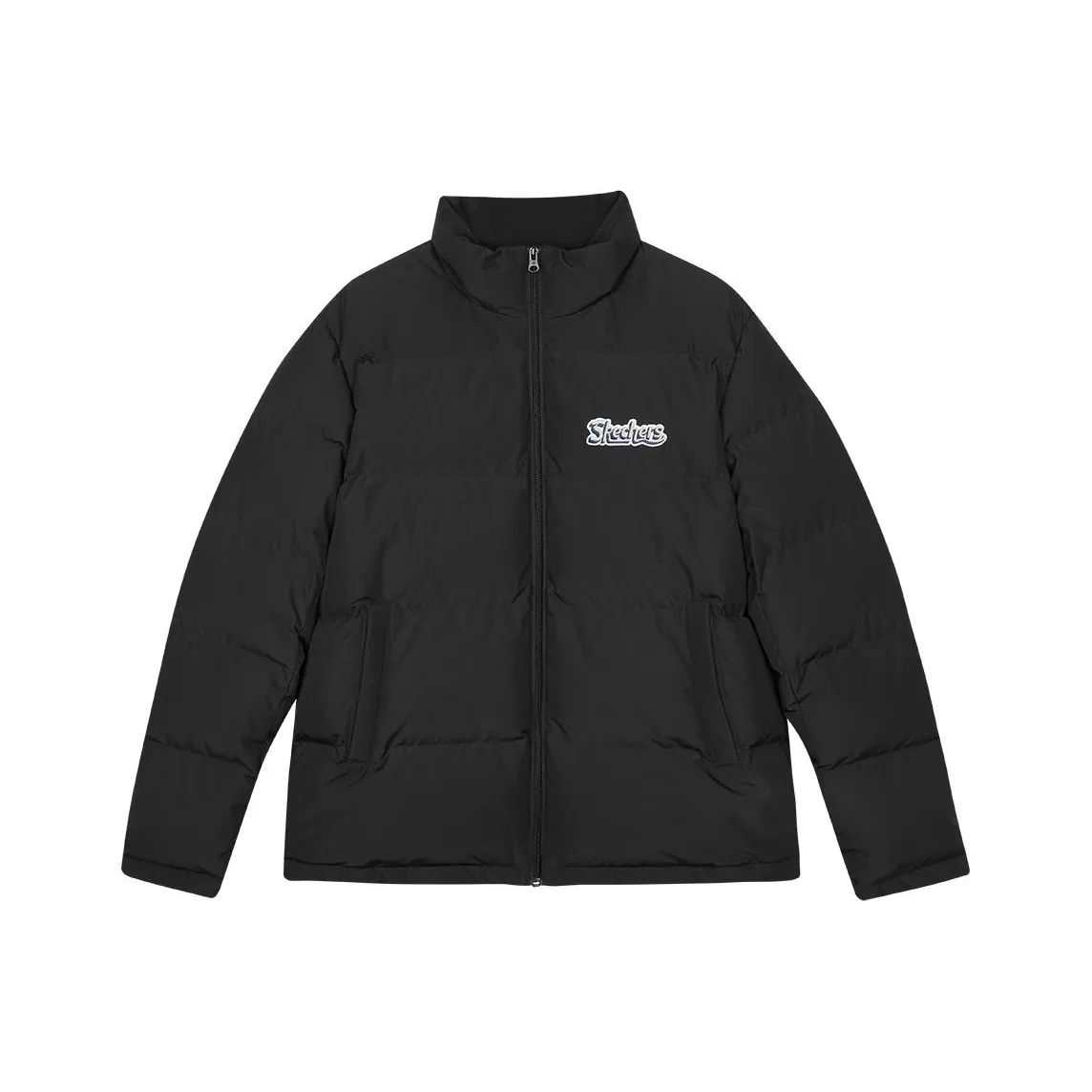 Skechers Colorful Пуховик Унисекс Угольный Черный